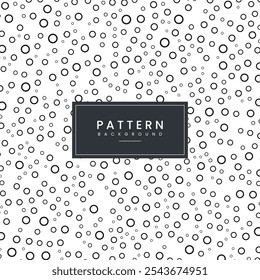 Abstract shapes pattern background design template. Vector illustration