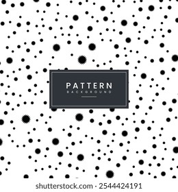 Abstract shapes pattern design. Vector illustration