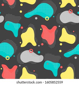 Abstract shapes pattern for various design needs or other uses. Logo vector eps.10.