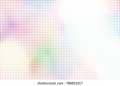 Abstract shapes pixel style, artistic for graphic design, catalog, textile or texture printing & background. Vector artwork.