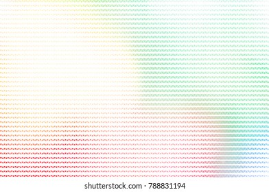Abstract shapes pixel style, artistic for graphic design, catalog, textile or texture printing & background. Vector artwork.