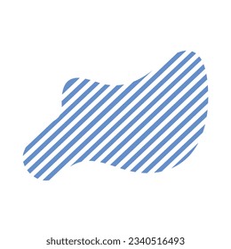 Abstract shapes recolorable vector element