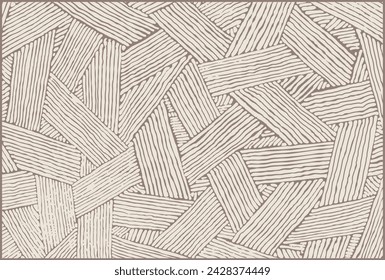 Abstract shapes rug, Design pattern with texture.