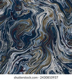 Abstract shapes rug, Design pattern with texture. Square Shape.