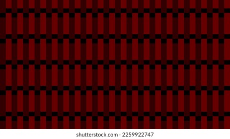 Abstract shapes simple geometric motif basic pattern continuous background. Dark Red Black pattern. Modern lux fabric design. Textile swatch ladies dress man shirt all over print block. Squares stripe