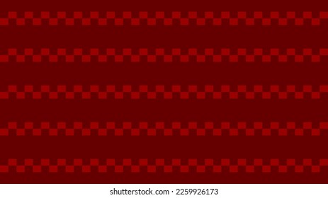 Abstract shapes simple geometric motif basic pattern continuous red background. Dark Red pattern. Modern lux fabric design. Textile swatch ladies dress man shirt all over print block. Squares stripe