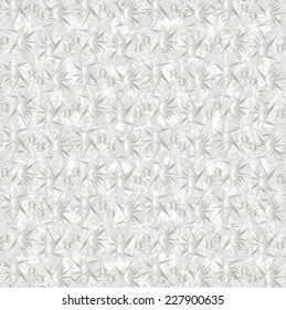 abstract shapes with spikes on silver background,
