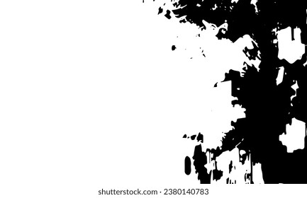 Formas abstractas, puntos. Grunge textura. Fondo del vector
