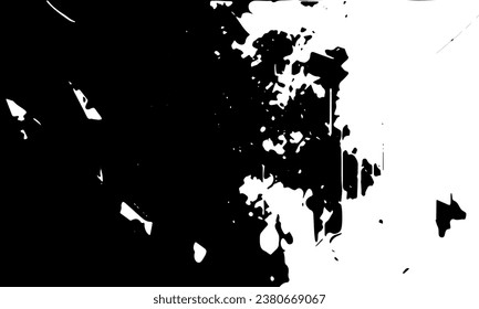 Formas abstractas, puntos. Grunge textura. Fondo del vector	
