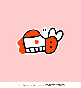 abstract shapes, symbol icons, logos according to each interpretation, pastel color vector illustration