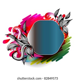 abstract shapes for text