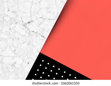 abstract shapes, textures and pattern background with room for text. Vector illustration