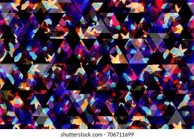 Abstract shapes triangle background. Geometric texture. Abstract crystals. Trendy vector background for web design, wallpapers, fashion design or printed products.