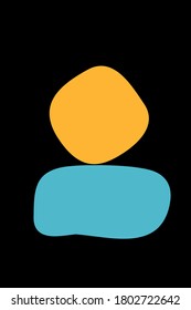 Formas abstractas para su uso en el diseño. 