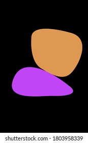 Formas abstractas para su uso en el diseño. 