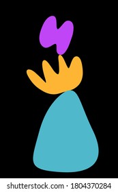 Formas abstractas para su uso en el diseño. 