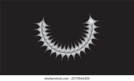 Abstract Shapes Vector Artworks - Dragon Tail