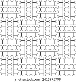 Abstract shapes.Patterns from lines.White wallpaper. Vector graphics for design, textile, decoration, cover, wallpaper, web background, wrapping paper, fabric, packaging. Repeating pattern.