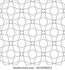 Abstract shapes.Patterns from lines.White wallpaper. Vector graphics for design, textile, decoration, cover, wallpaper, web background, wrapping paper, fabric, packaging. Repeating pattern.