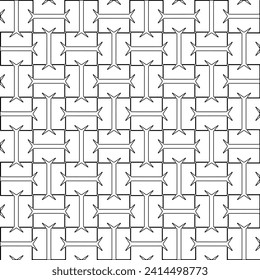 Abstract shapes.Patterns from lines.White wallpaper. Vector graphics for design, textile, decoration, cover, wallpaper, web background, wrapping paper, fabric, packaging. Repeating pattern.