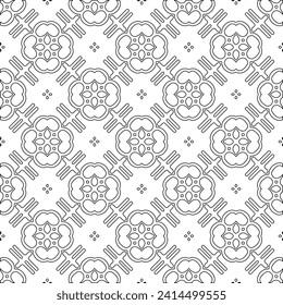 Abstract shapes.Patterns from lines.White wallpaper. Vector graphics for design, textile, decoration, cover, wallpaper, web background, wrapping paper, fabric, packaging. Repeating pattern.
