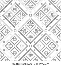 Abstrakte Formen.Muster aus Linien.Weißer Hintergrund. Vektorgrafiken für Design, Textilien, Dekoration, Decken, Tapeten, Web-Hintergrund, Packpapier, Stoff, Verpackung. Wiederholen von Mustern.