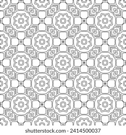 Abstract shapes.Patterns from lines.White wallpaper. Vector graphics for design, textile, decoration, cover, wallpaper, web background, wrapping paper, fabric, packaging. Repeating pattern.
