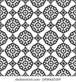 Resumen Formas.Vector Patrón blanco y negro sin costuras.Elemento de diseño para impresiones, decoración, cubierta, textil, papel de pared digital, fondo web, papel de envoltura, ropa, tela, embalaje, tarjetas.