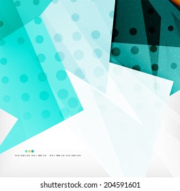 Abstract sharp angles background - business brochure layout