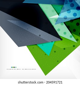 Abstract sharp angles background - business brochure layout