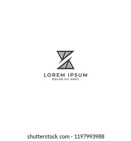 Abstract Sharp and Clean S Letter Logo Design Vector Template