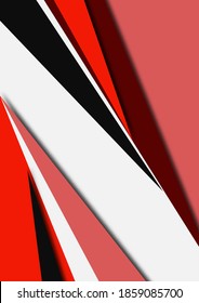 Abstract sharp corners background - business brochure layout. Vector illustration for your design