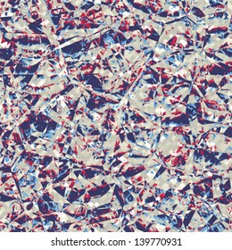 Abstract Shattered Background. Seamless Pattern.