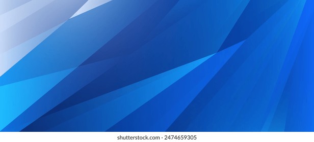 Abstract shattered blue glass background vector design in eps 10