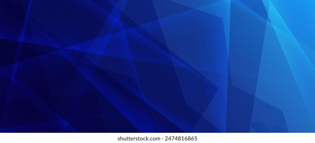 Abstract shattered gradient blue glass background vector design in eps 10