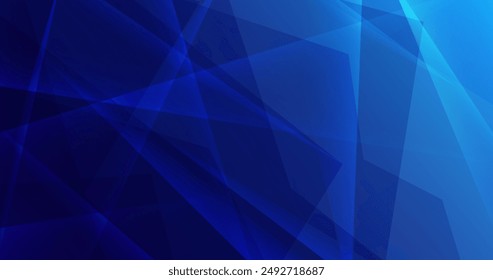 Abstract shattered gradient blue glass background vector design in eps 10