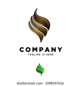 abstract Shell logo