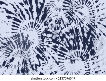 Abstract shibori tie dye style background design 