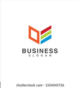 Abstract Shield Logo Design Inspiration Vector Illustration