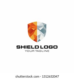 Abstract Shield Logo Template 