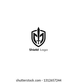 Abstract Shield Logo Template 