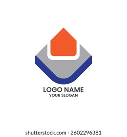 Abstract Shield Peak Logo for Business