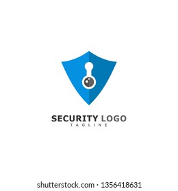 Abstract Shield Security Logo