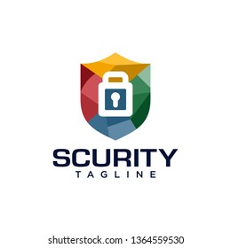 Abstract Shield Security Logo Templates