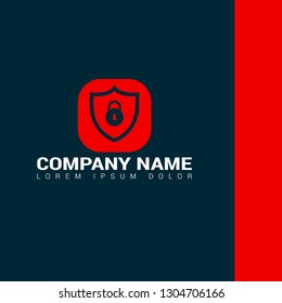 Abstract Shield Security Logo.Designed for your web site design, logo, app, UI