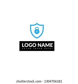Abstract Shield Security Logo.Designed for your web site design, logo, app, UI