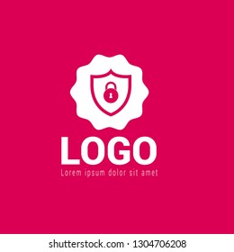 Abstract Shield Security Logo.Designed for your web site design, logo, app, UI