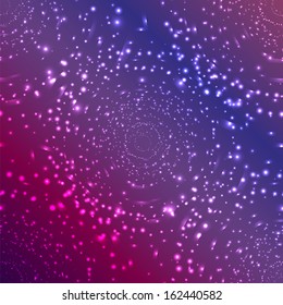 abstract shimmering background.stellar design.space background.vector