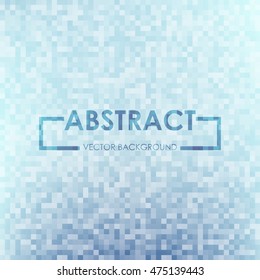 Abstract shimmering tiles on the wall. Seamless background