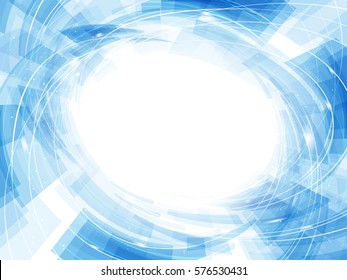 Abstract shine light blue background. Scientific or business concept. Vector illustration